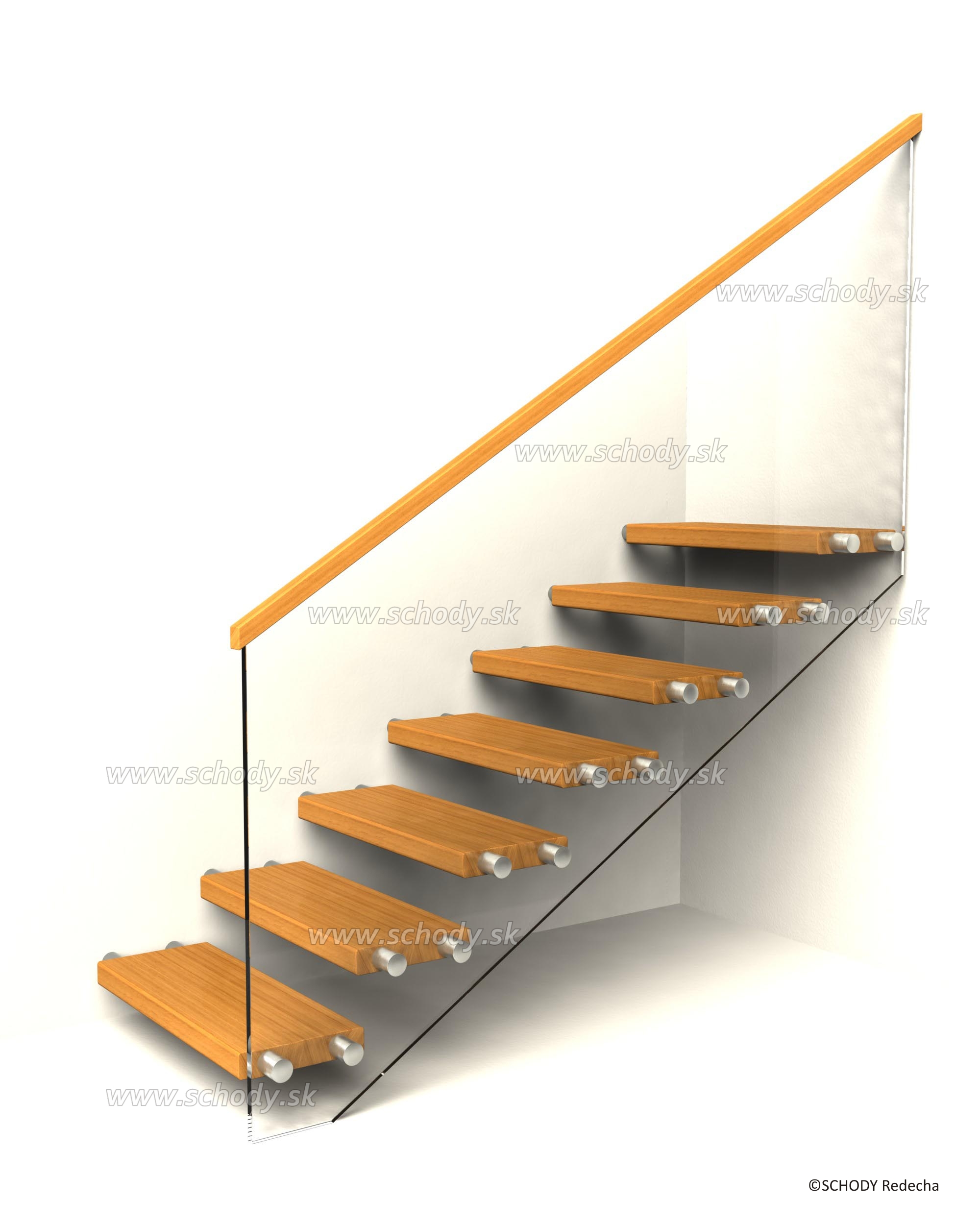 konstrukce schodiste schody X