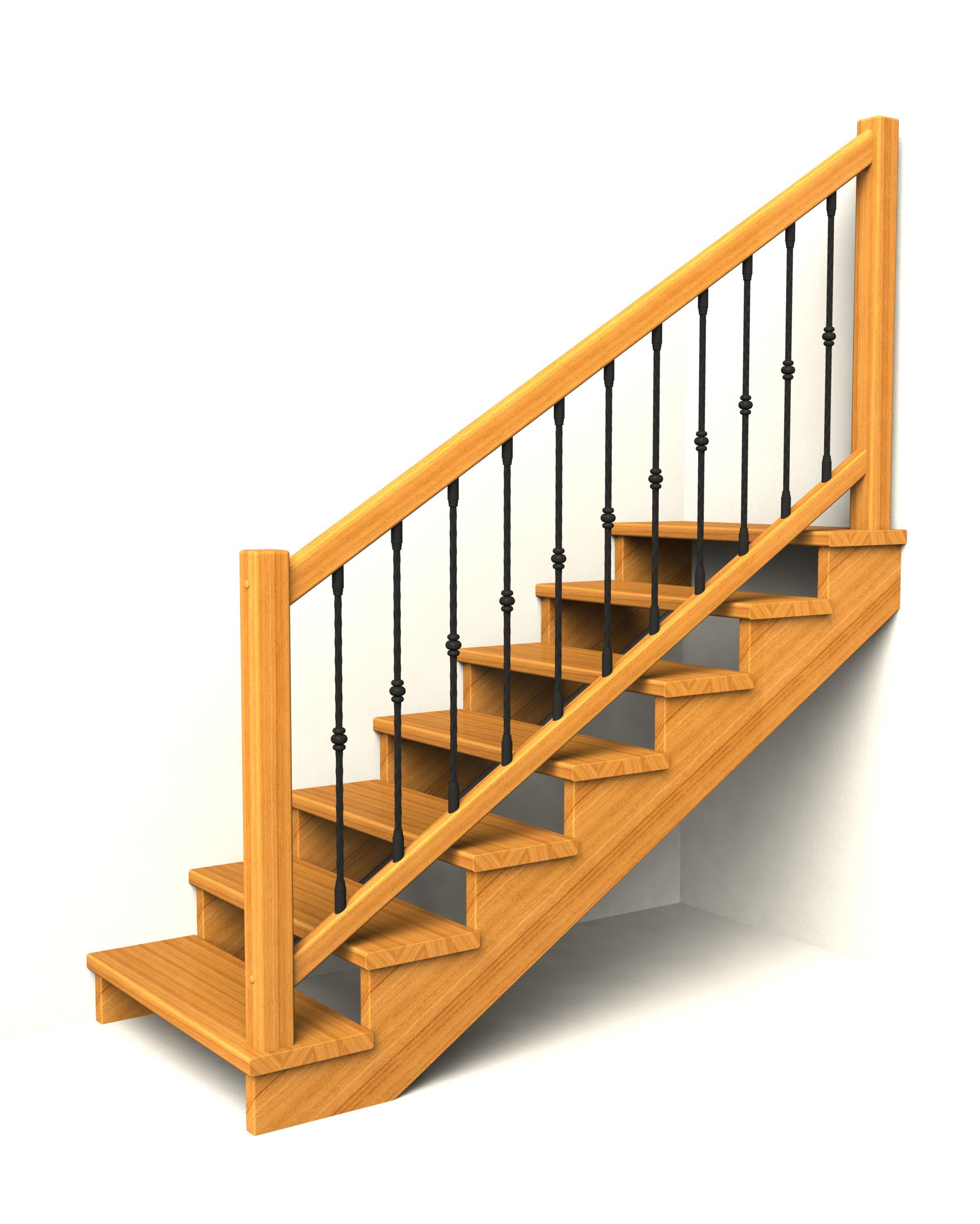 drevene schodiste schody IIA3