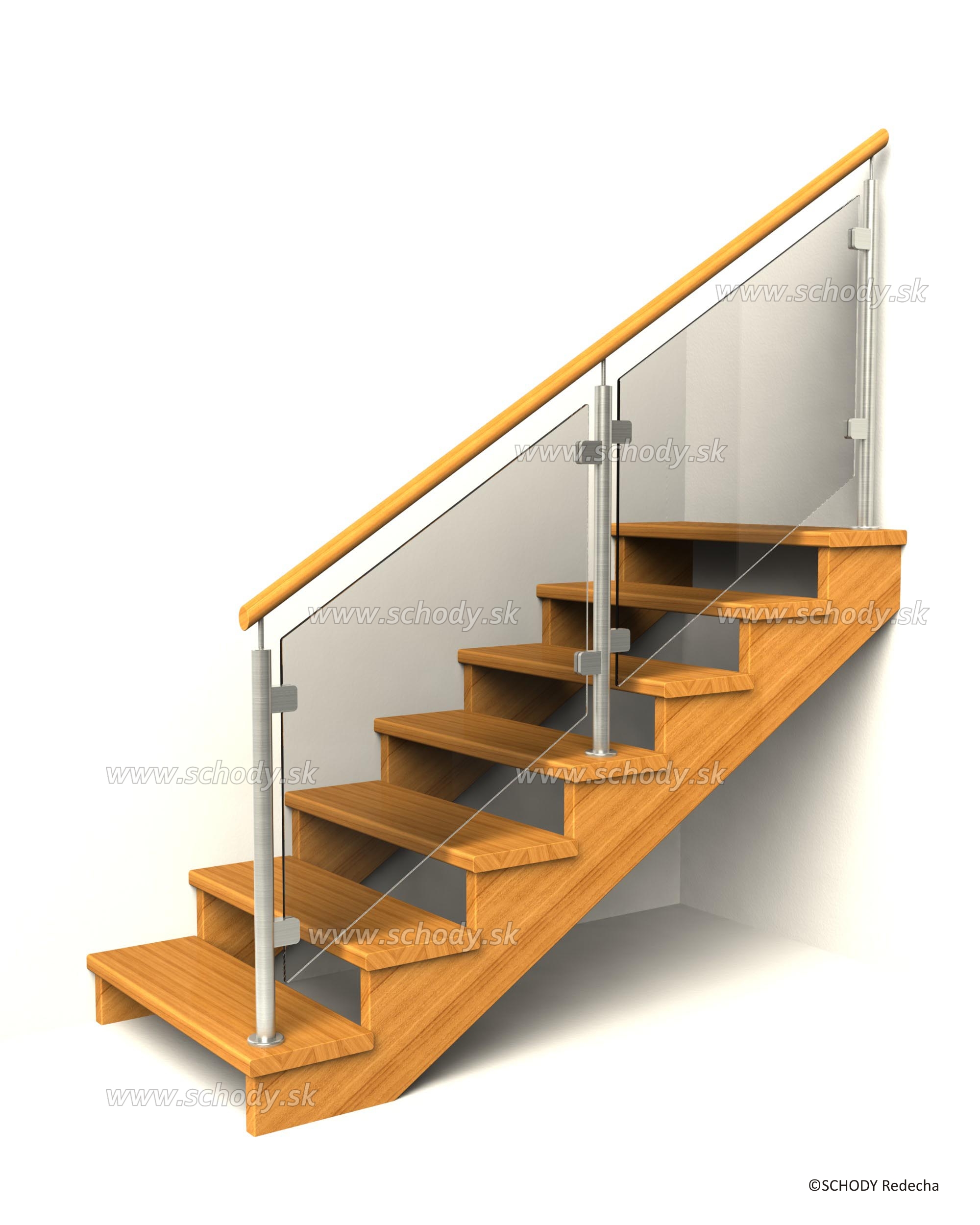 drevene schodiste schody IID6
