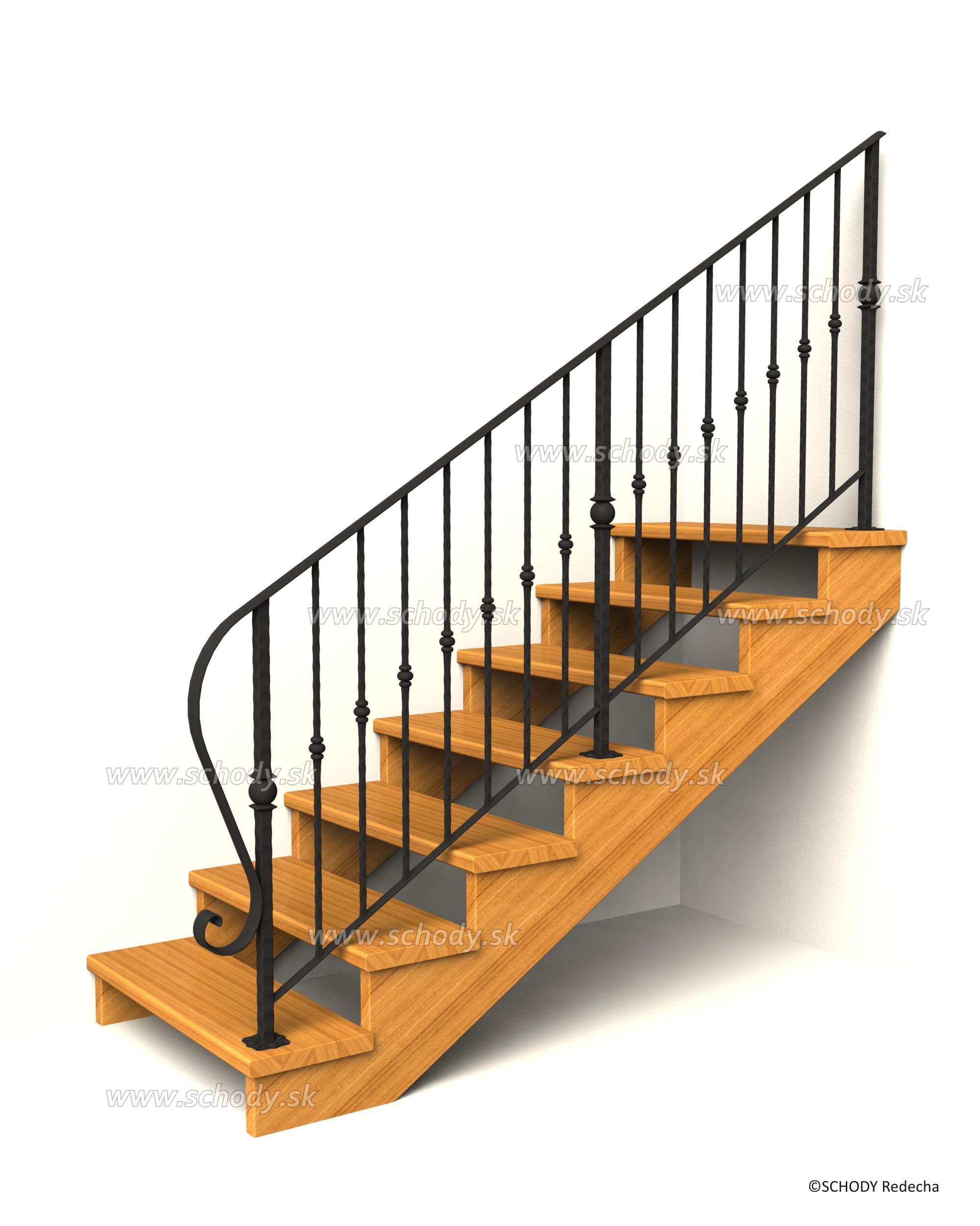 drevene schodiste schody IIK
