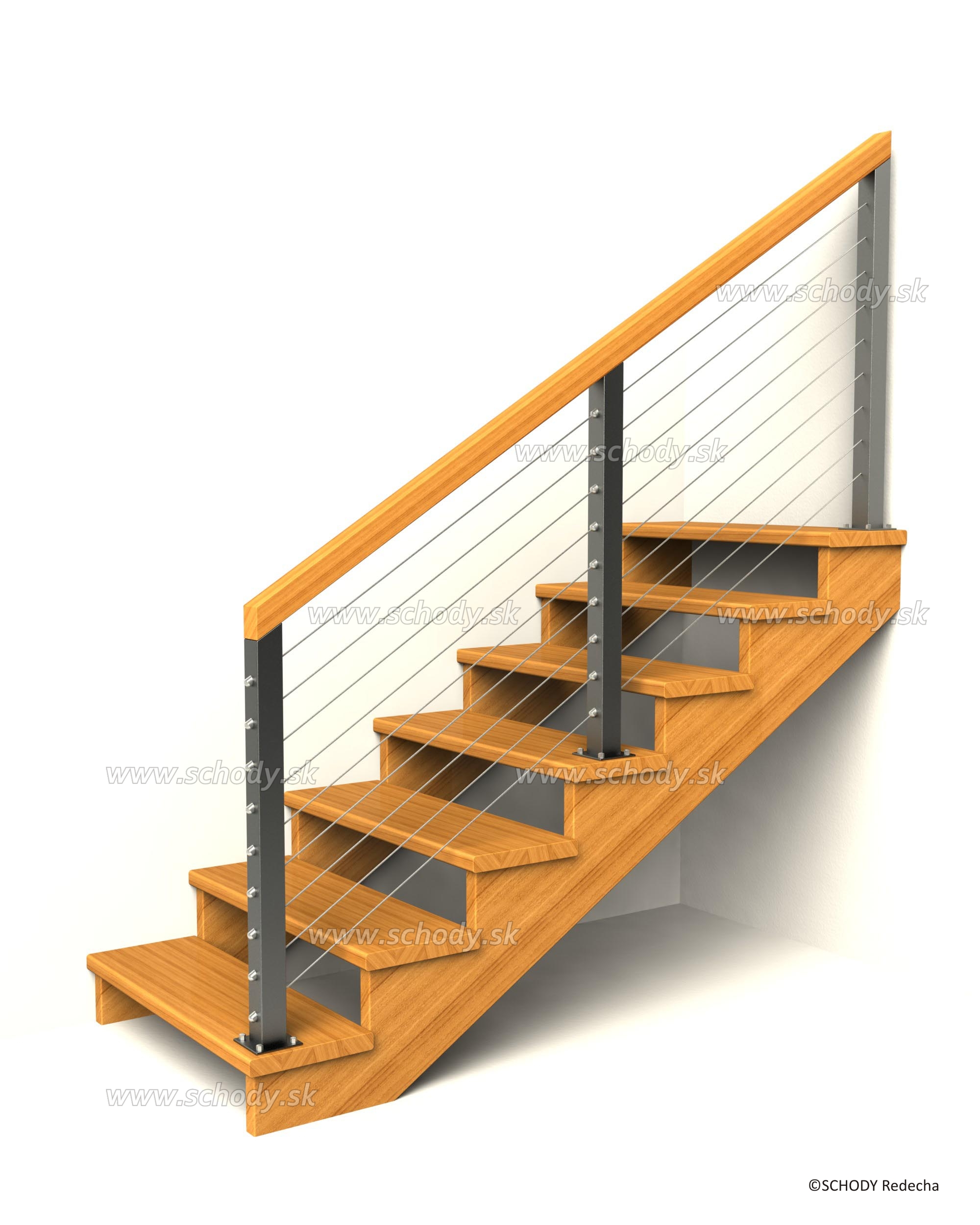 drevene schodiste schody IIsN