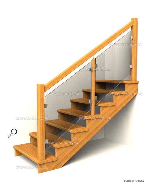 drevene schodiste schody IIA6
