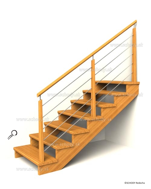 drevene schodiste schody IIC1